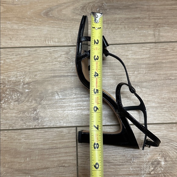 Vicenza Metallic Bow T-Strap Heels - Picture 12 of 13